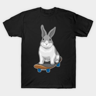 Rabbit Skater Skateboard T-Shirt